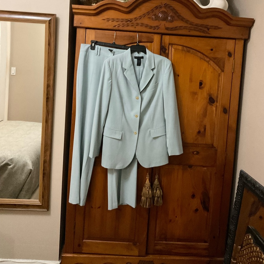 The Limited Light Blue Women's Suit